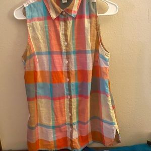 CROFT AND BARRIOW linen look shear almost new